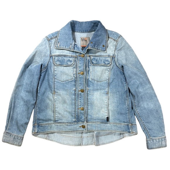 5.11 Tactical Jackets & Blazers - 5.11 Tactical Light Blue Penelope Denim Jacket Style # 38080 SKU1423